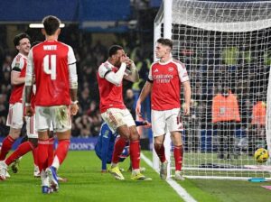 Arsenal Terpeleset, Peluang Juara Liga Inggris Mulai Mengkhawatirkan