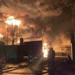 Api Mengamuk 13 Jam di Pabrik Sandal Swallow Medan, Penyebab Masih Misteri