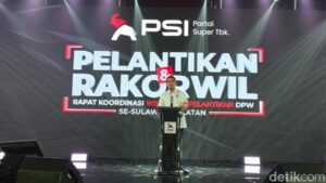 PSI Gelar Rakernas di Makassar, Kaesang Buka Acara Tanpa Undang Presiden