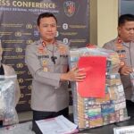 Tujuh Perampok Minimarket di Pandeglang Dibekuk, Ratusan Bungkus Rokok Disita Polisi
