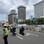 Demo Buruh di Depan Kantor PBB Jakarta Berakhir, Lalin MH Thamrin Normal Kembali