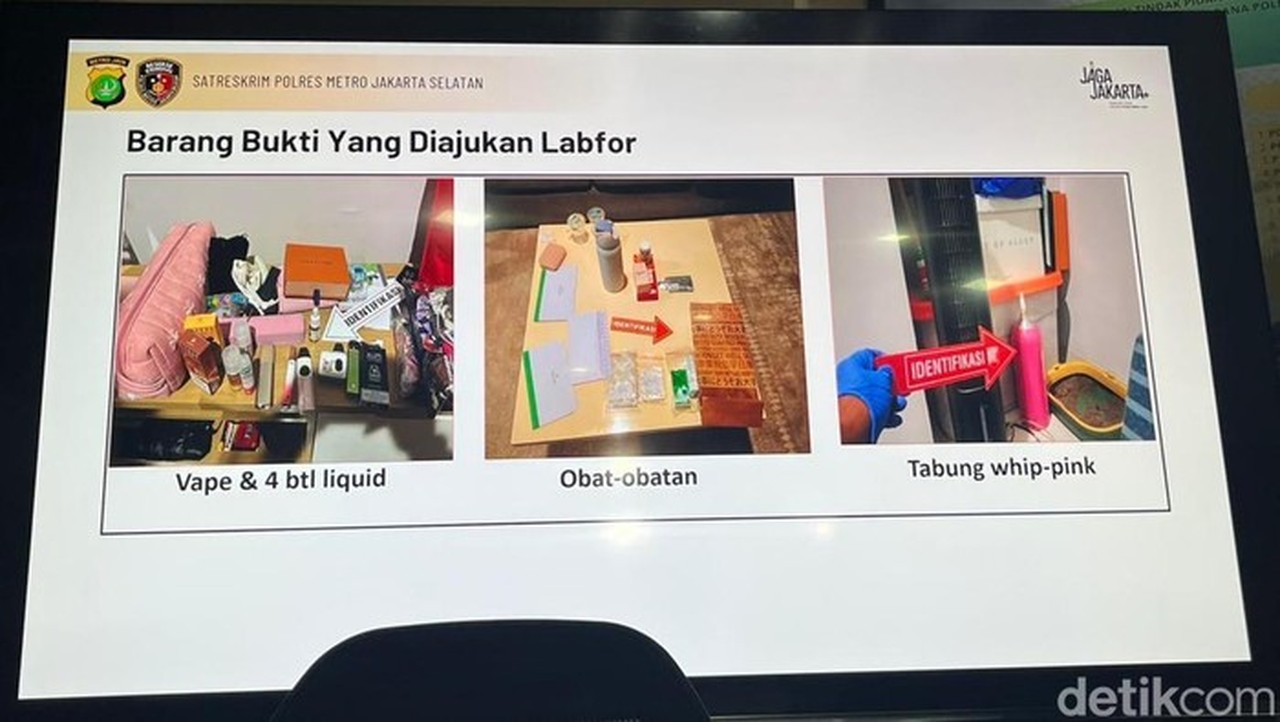 Tabung Gas ‘Whip Pink’ di Apartemen Lula Lahfah, Polisi Dalami Asal Usul