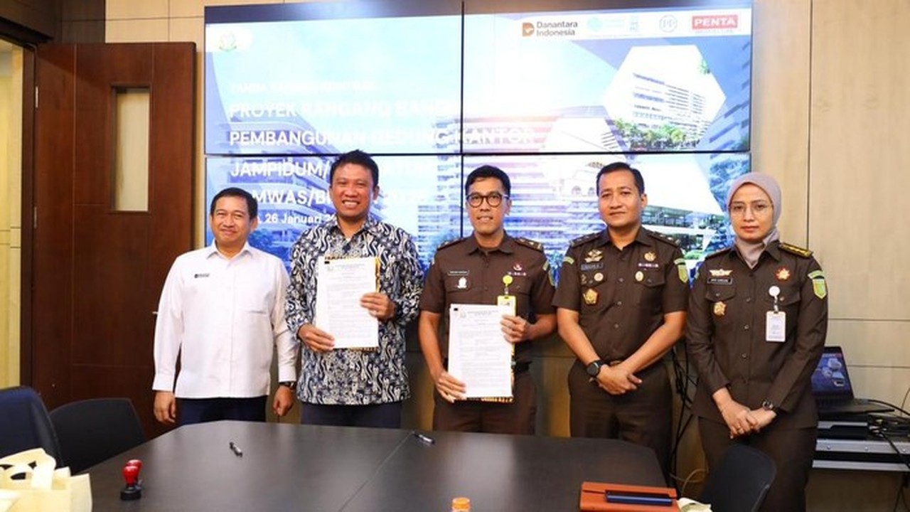 PT PP Garap Proyek Gedung Kejaksaan Agung Senilai Rp 934 Miliar