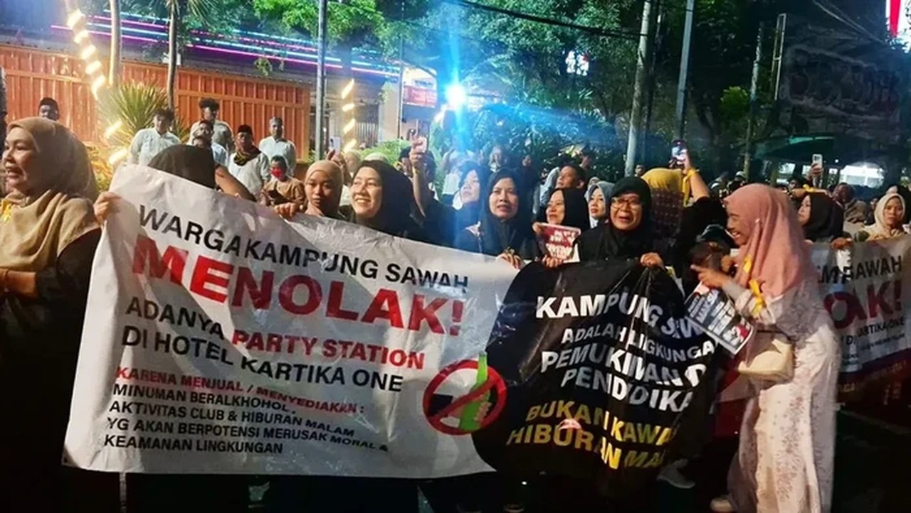 Warga Lenteng Agung Tolak Tempat Hiburan Malam di Hotel, Minta Segera Ditutup