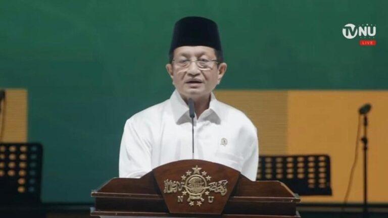 Menag Nasaruddin Umar: NU Seperti Keluarga Besar Penuh Dinamika, Tetap Sakinah Menag Nasaruddin Umar: NU Seperti Keluarga Besar Penuh Dinamika, Tetap Sakinah