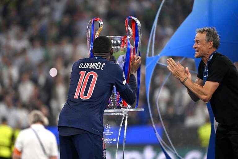 Luis Enrique Puji Kualitas Ousmane Dembele, Kode PSG Tak Mau Lepas Sang Bintang?