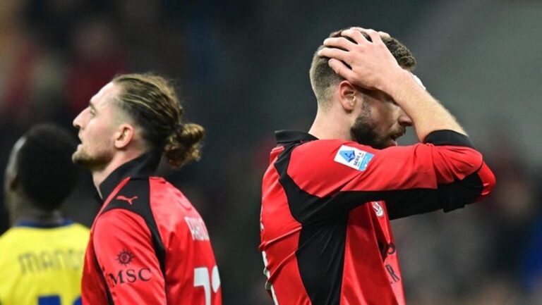 AC Milan Tertinggal 10 Poin dari Inter Milan Usai Dibungkam Parma 0-1