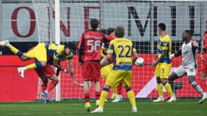 Parma Tiru Skema Sepak Pojok Arsenal, Taklukkan AC Milan 1-0 di San Siro