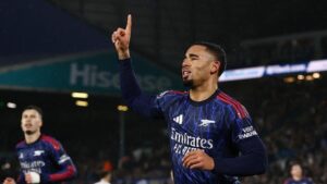 Gabriel Jesus Pertahankan Rekor Tak Terkalahkan Arsenal dengan 64 Laga Premier League