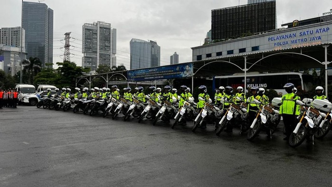 Polda Metro Jaya Kerahkan 2.939 Personel dalam Operasi Keselamatan Jaya 2026