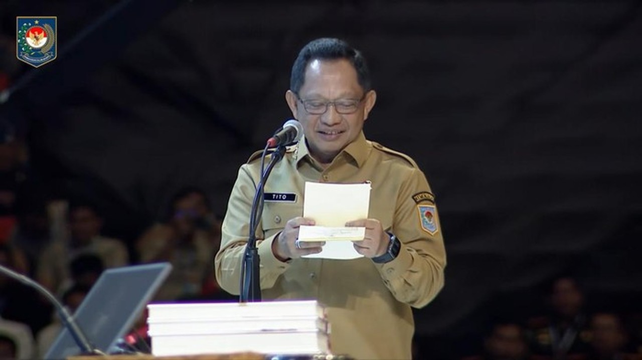 Mendagri Tito Ajak Pemda Dukung Penuh Program Presiden Prabowo