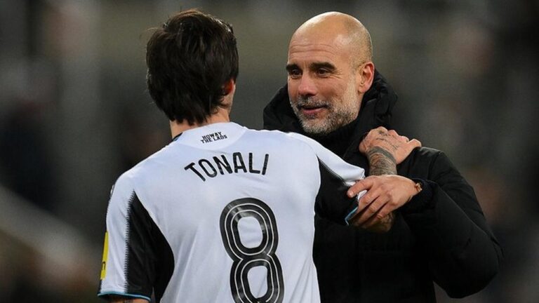 Pep Guardiola Akui Sandro Tonali Pemain Top, Newcastle United ‘Panik’?