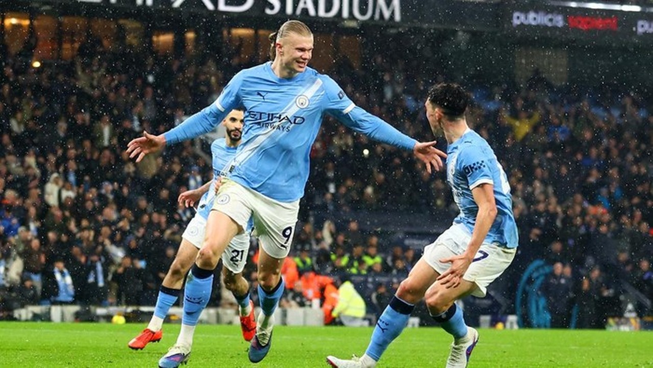 Erling Haaland Pecah Telur Gol Open Play 2026 Saat Man City Libas Fulham 3-0